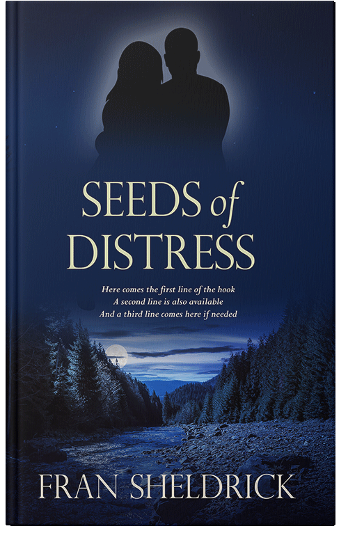 Front view of Premade Romance Book Cover - Firefly