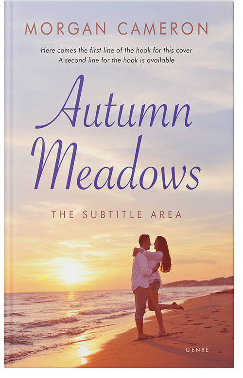 Front view of Premade Romance Book Cover - Pearl Bush