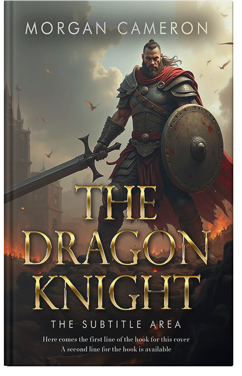 Front view of Premade Fantasy Book Cover - Dune