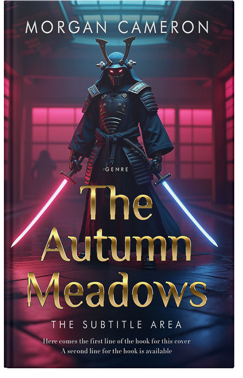 Front view of Premade Science Fiction Book Cover - Steel Gray