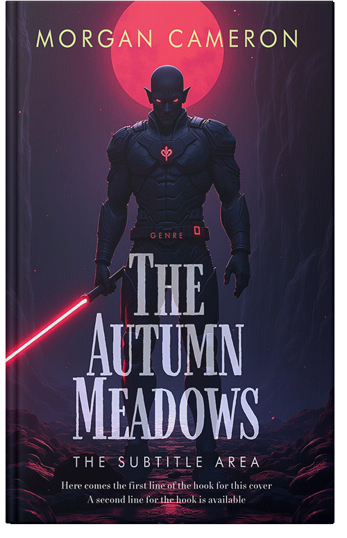 Front view of Premade Science Fiction Book Cover - Revolver