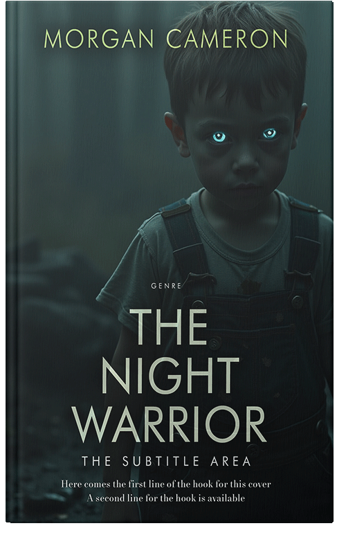 Front view of Premade Horror Book Cover - Aztec