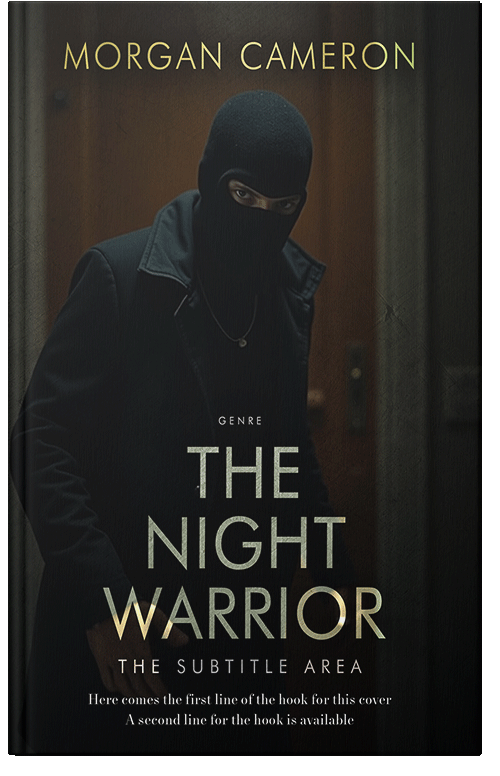 Front view of Premade Mystery & Thriller & Suspense Book Cover - Rangoon Green