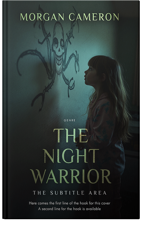 Front view of Premade Horror Book Cover - Bunker