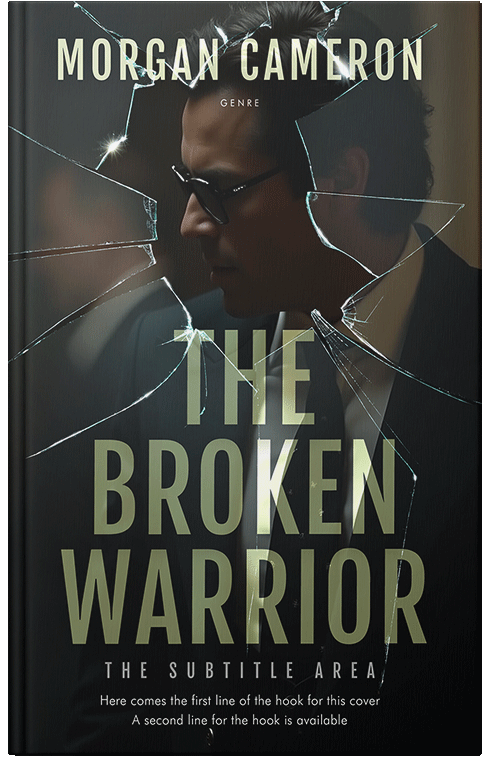 Front view of Premade Mystery & Thriller & Suspense Book Cover - Heavy Metal