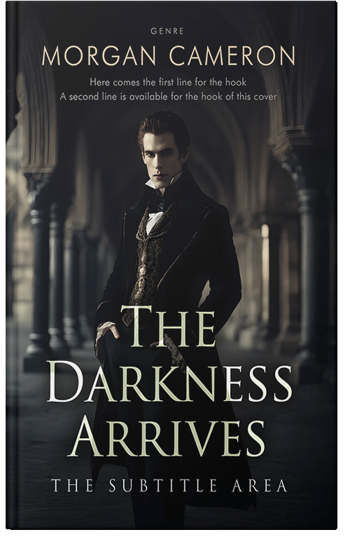 Front view of Premade Historical Book Cover - Woodsmoke