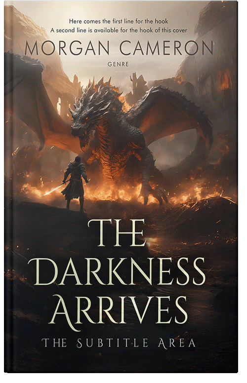 Front view of Premade Fantasy Book Cover - Cameo