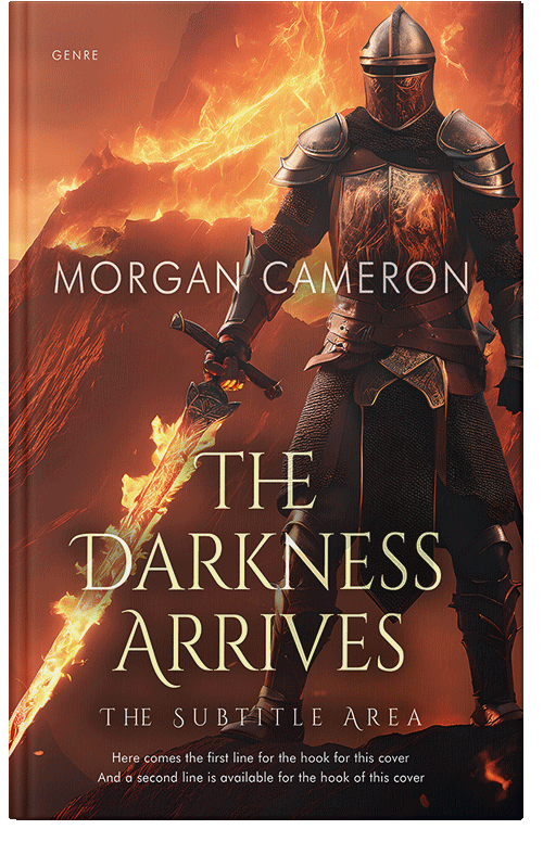 Front view of Premade Fantasy Book Cover - Cedar