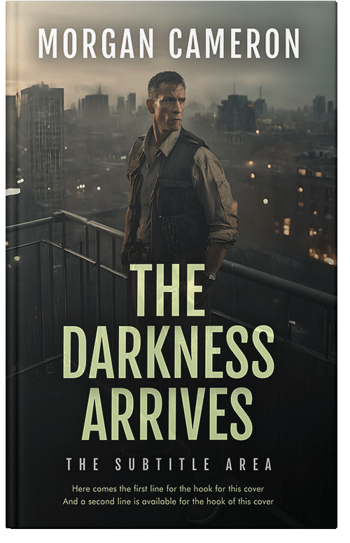 Front view of Premade Mystery & Thriller & Suspense Book Cover - Coral Reef