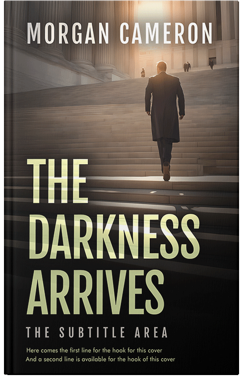 Front view of Premade Mystery & Thriller & Suspense Book Cover - Chino