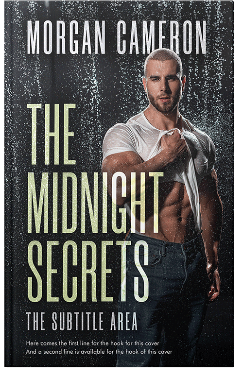 Front view of Premade Erotica Book Cover - Foggy Gray