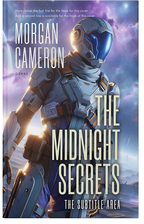 Front view of Premade Science Fiction Book Cover - Gun Powder