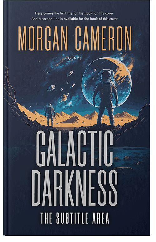 Front view of Premade Science Fiction Book Cover - Big Stone