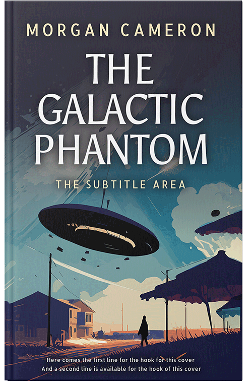 Front view of Premade Mystery & Thriller & Suspense Book Cover - Ebony Clay