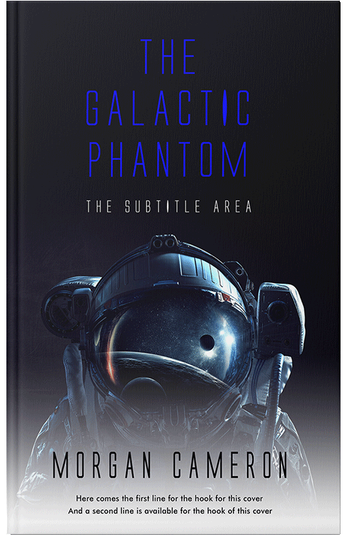 Front view of Premade Science Fiction Book Cover - Iron