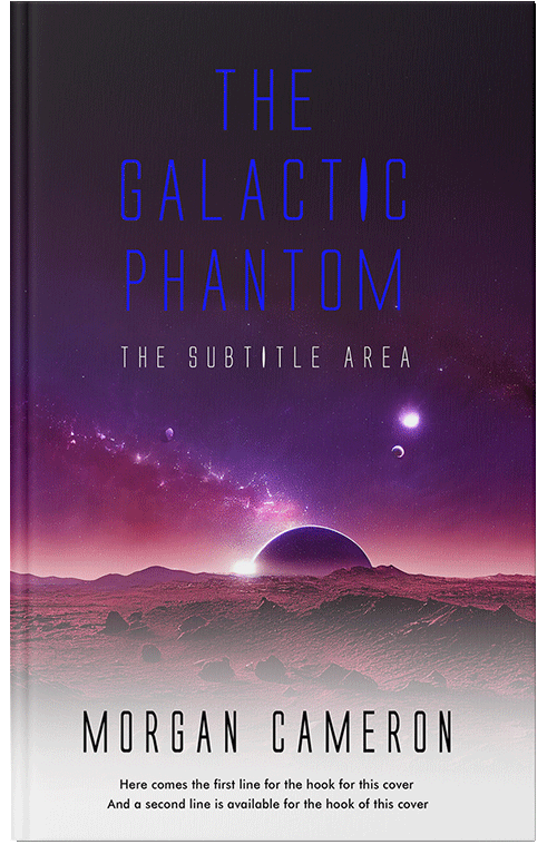 Front view of Premade Science Fiction Book Cover - Blossom