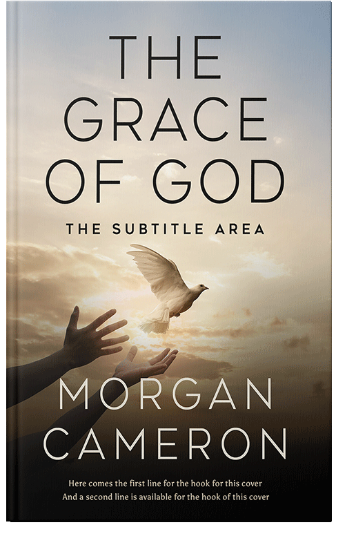 Front view of Premade Religion & Spirituality Book Cover - Sisal