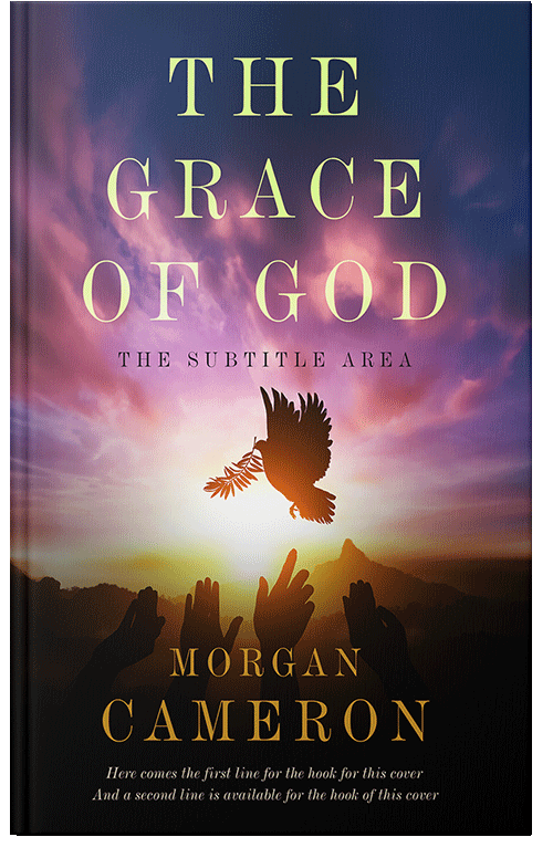 Front view of Premade Religion & Spirituality Book Cover - Eunry