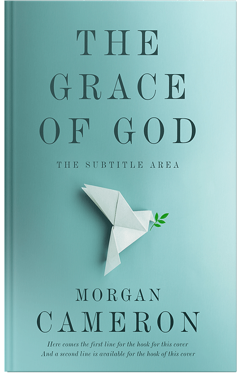 Front view of Premade Religion & Spirituality Book Cover - Neptune