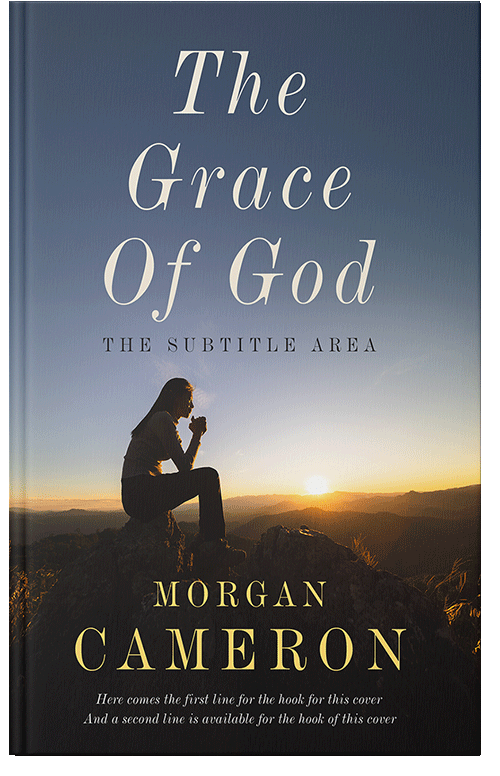 Front view of Premade Nature Book Cover - Charade