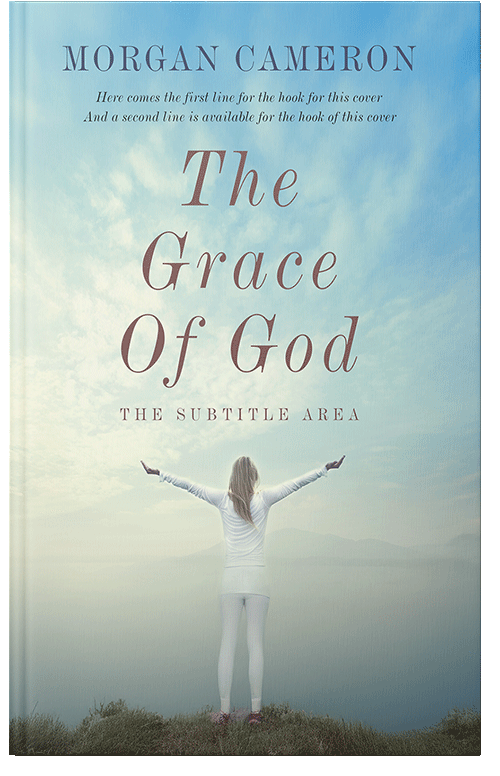 Front view of Premade Health & Mind & Body Book Cover - Paris White