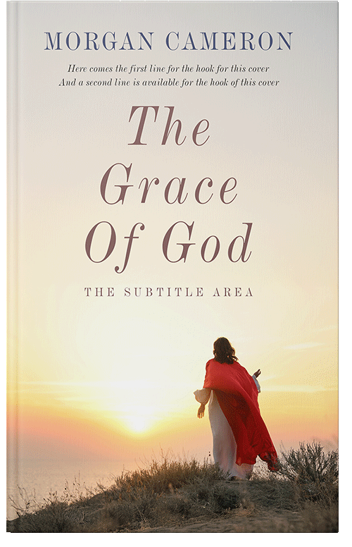 Front view of Premade Religion & Spirituality Book Cover - Parchment