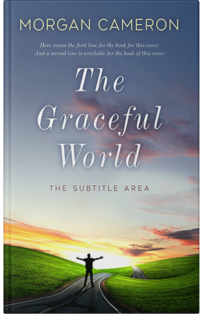 Pre Made Book Cover Comet