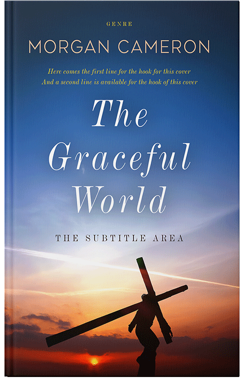 Front view of Premade Religion & Spirituality Book Cover - St Tropaz