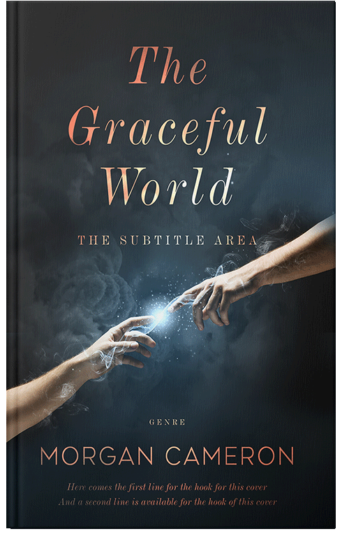 Front view of Premade Religion & Spirituality Book Cover - Mirage