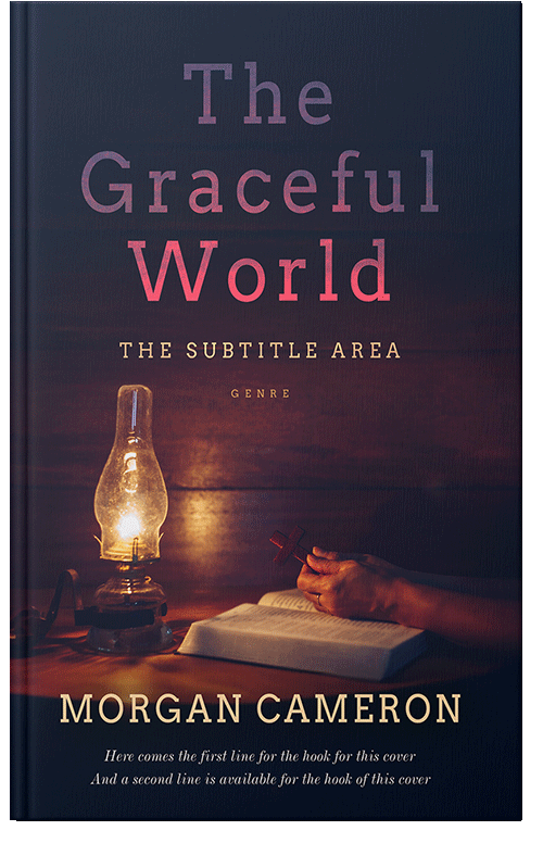 Front view of Premade Religion & Spirituality Book Cover - Mirage