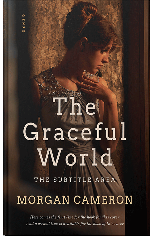 Front view of Premade Literary Fiction Book Cover - Asphalt