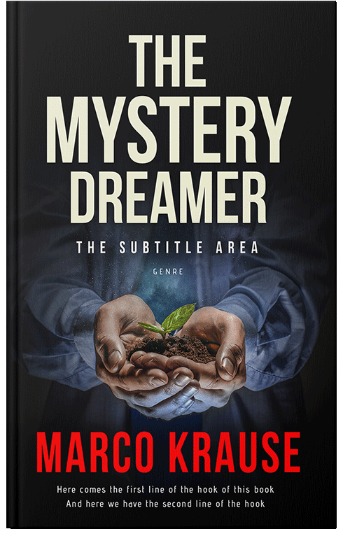 Front view of Premade Fantasy Book Cover - Cashmere