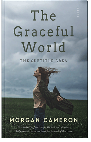 Pre Made Book Cover Gull Gray