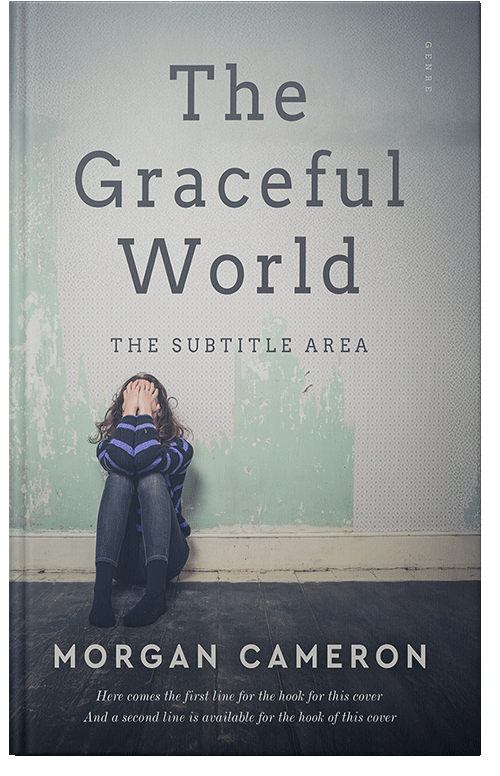 Front view of Premade Teen & Young Adult Book Cover - Green Spring