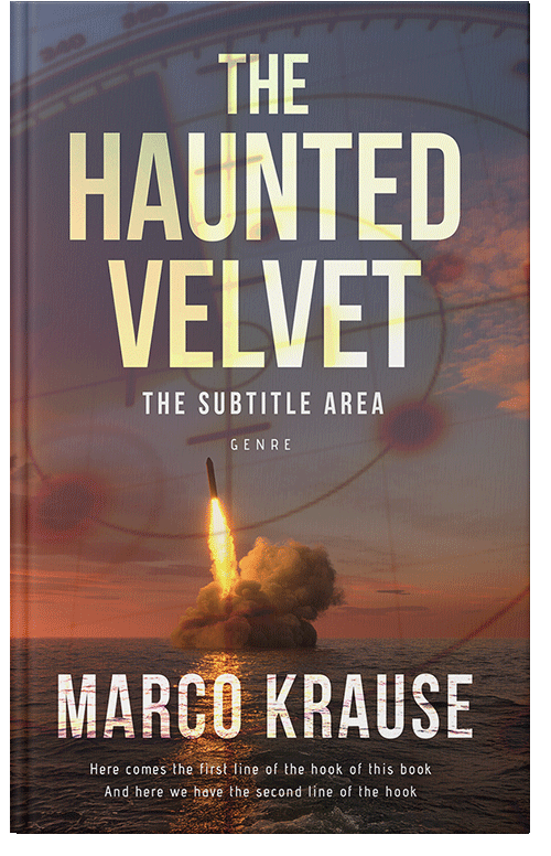 Front view of Premade Action & Adventure Book Cover - Emperor