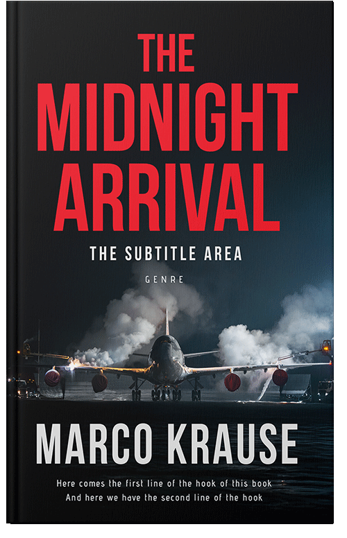 Front view of Premade Mystery & Thriller & Suspense Book Cover - Bunker