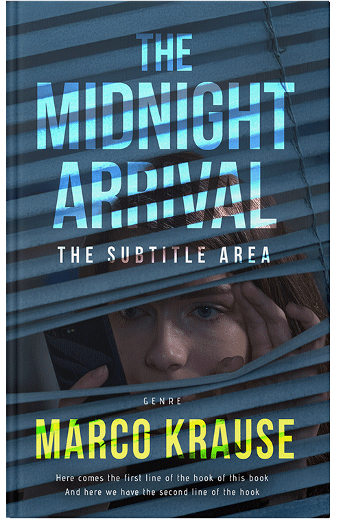 Front view of Premade Mystery & Thriller & Suspense Book Cover - Pickled Bluewood