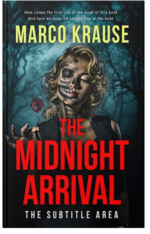 Premade Book Cover Cinnabar