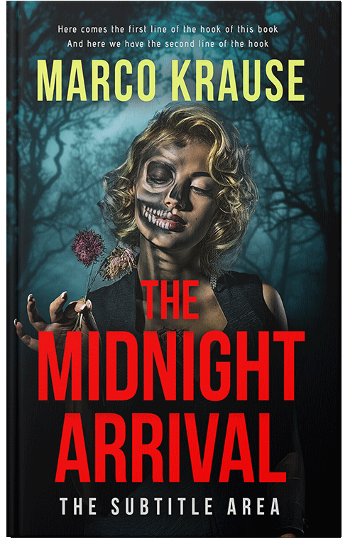 Front view of Premade Fantasy Book Cover - Cinnabar