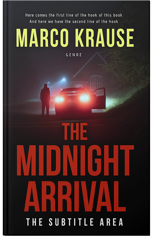 Front view of Premade Mystery & Thriller & Suspense Book Cover - Mojo
