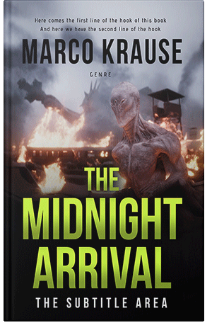 Pre Made Book Cover Deco