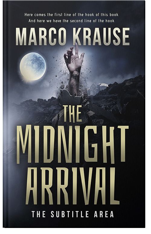 Front view of Premade Apocalyptica Book Cover - Cinder