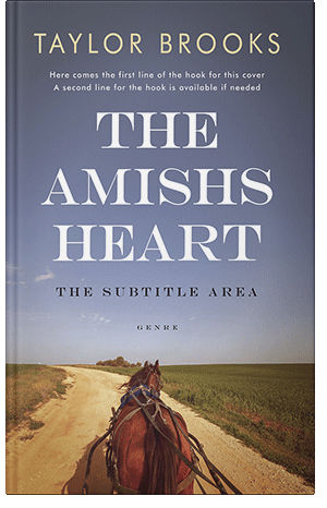 Pre Made Book Cover Storm Gray