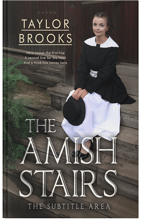 Front view of Premade Romance Book Cover - Rangitoto