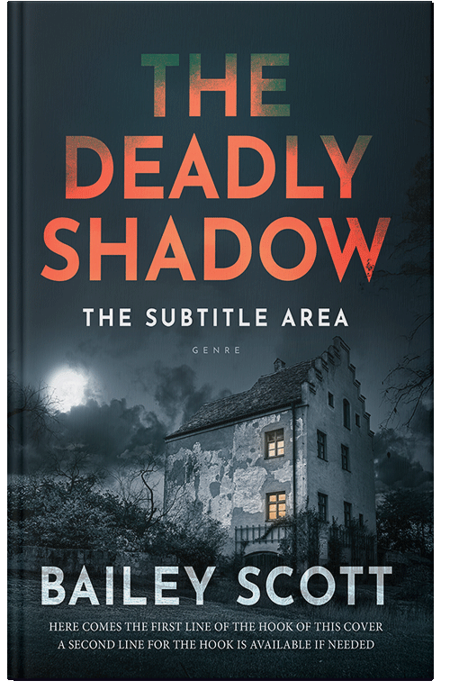 Front view of Gable Green #33290 - Premade Mystery & Thriller & Suspense Book Cover