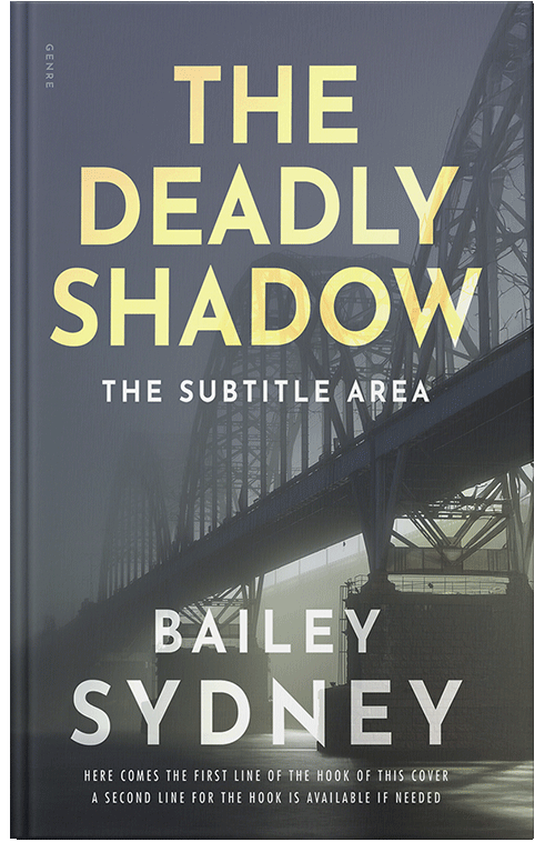 Front view of Premade Mystery & Thriller & Suspense Book Cover - Abbey