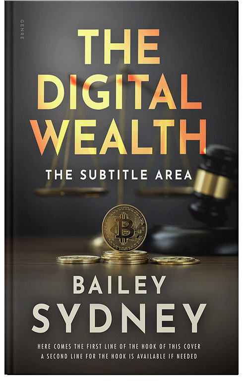 Front view of Premade Business Book Cover - Dune