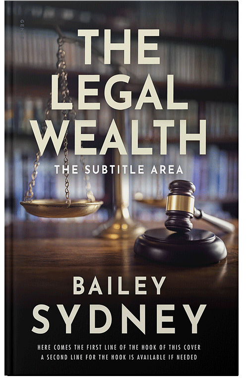 Front view of Premade Mystery & Thriller & Suspense Book Cover - Cocoa Brown