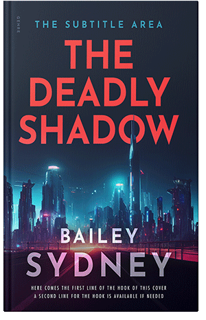 Premade Book Cover Ebony