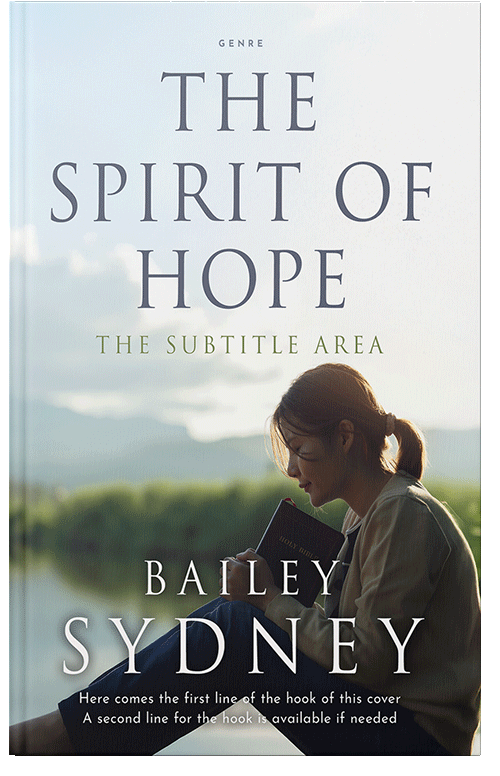 Front view of Premade Religion & Spirituality Book Cover - Geyser